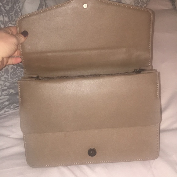 Khaki suede bag - Picture 6 of 6